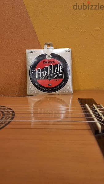 Daddario Pro Arte ej45 silver plated classical guitar strings (USA) 0