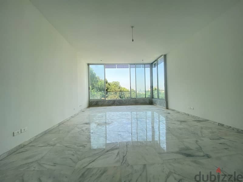 A 130 sqm apartment for sale in Jal el Dib, open greenery views 0