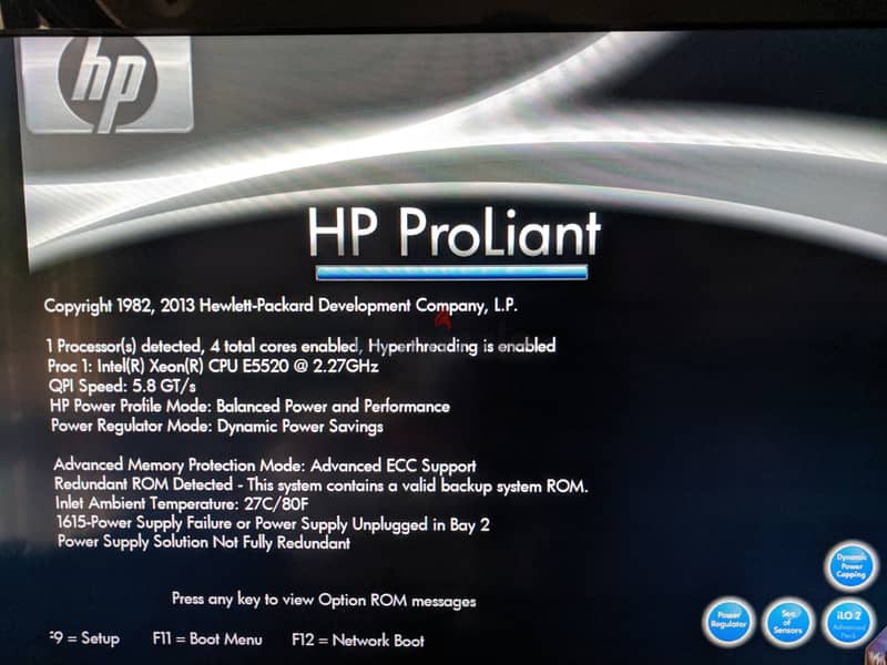 HP ProLiant ML350 G6 Server (Tower), Xeon Quad Core 2.27 GHz, 30GB RAM 7