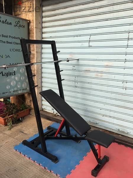 squat and bench rack heavy duty very good quality 70/443573 RODGE 3