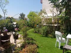 Deluxe Fully furnished apartment for rent in Baabdat with big Garden