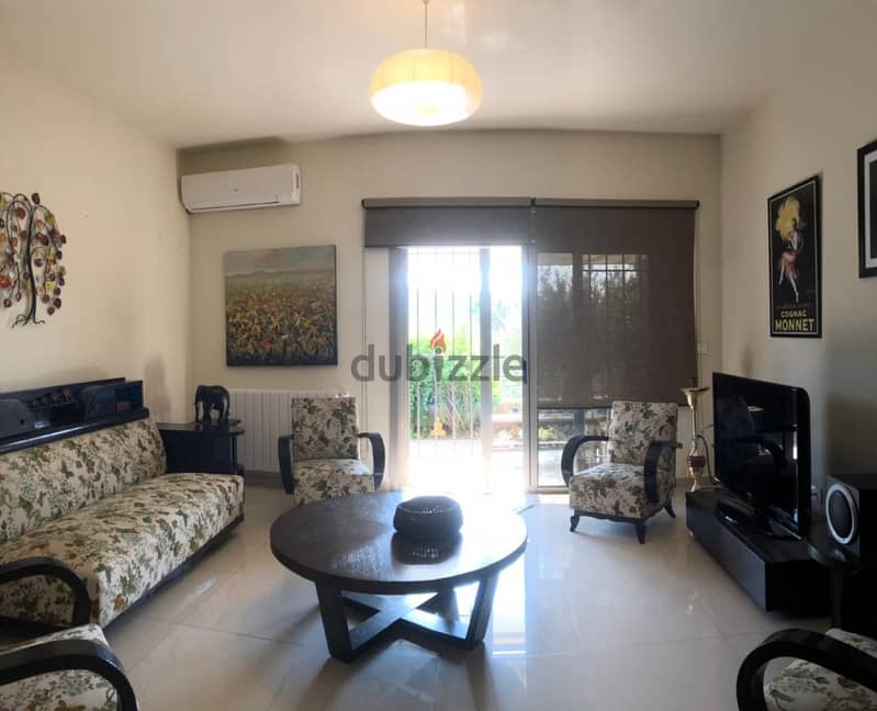 Deluxe Fully furnished apartment for rent in Baabdat with big Garden 13