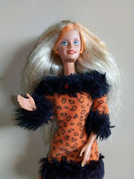 Barbie ENCHANTED HALLOWEEN Mattel dressed doll orange hair part=18$ 6