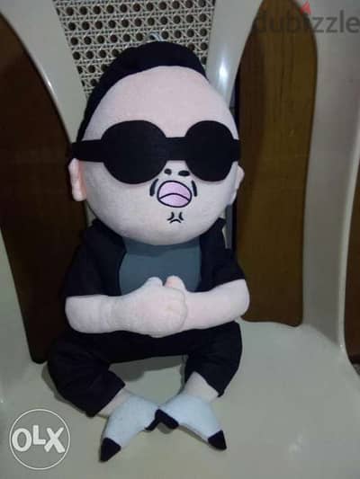 GANGNAM STYLE MAN wearing Stuffed as new Toy, height syze:35 cm=12$