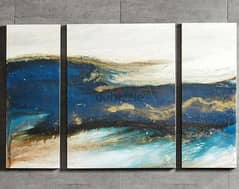 set of 3 paintings