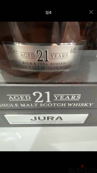antique 21 year old single malt Jura whisky in box 3
