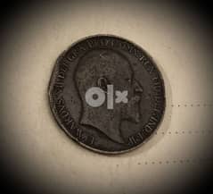 1904 King Edward VII Half Penny