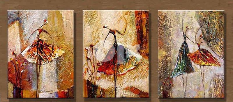 set of 3 paintings 0