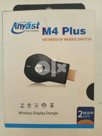 Wireless Display Dongle جهاز إرسال لاسلكي من الهاتف إلى التلفزيون