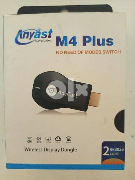 Wireless Display Dongle جهاز إرسال لاسلكي من الهاتف إلى التلفزيون 0