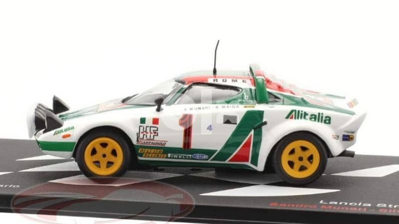 Lancia Stratos HF diecast car model 1:43. 2