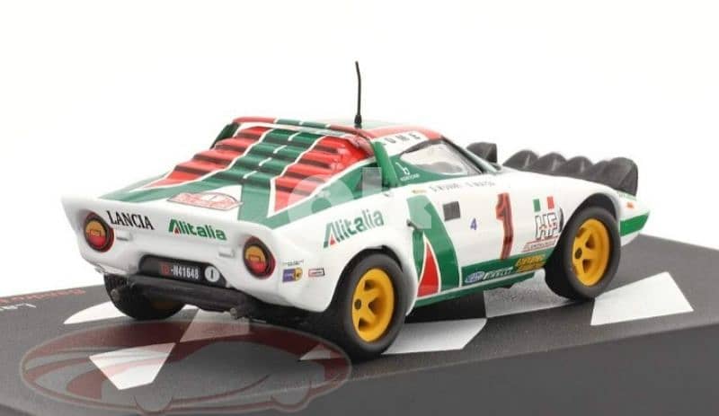 Lancia Stratos HF diecast car model 1:43. 3