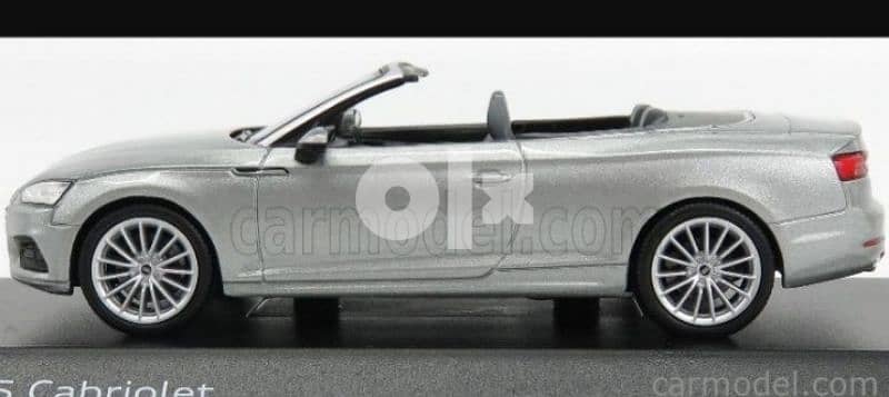 Audi A5 Cabriolet diecast car model 1:43. 1
