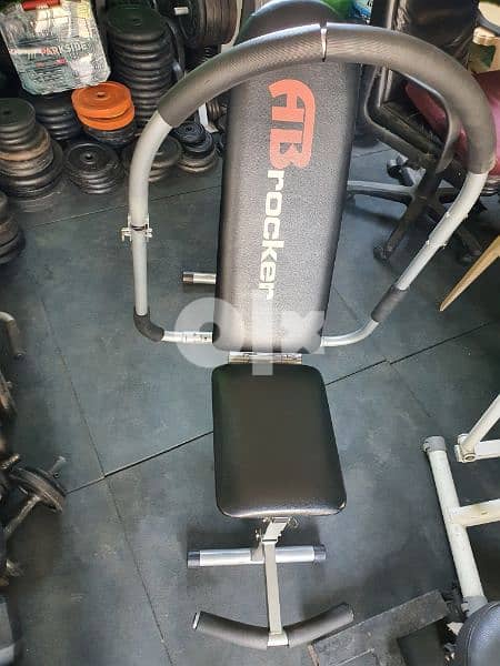 Adjustable bench press Like New 03027072 بنش متحرك 1