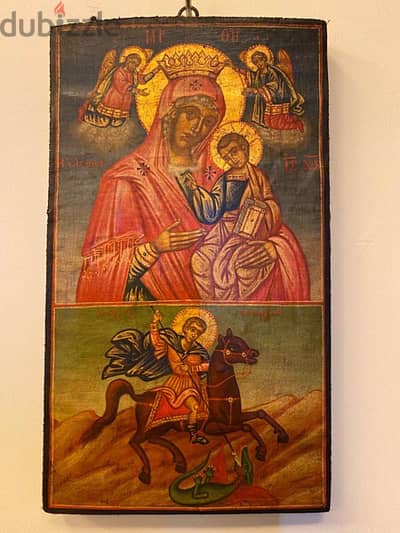 rare museum quality 19th century greeck icon