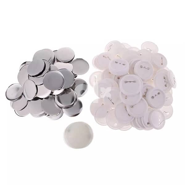 58mm Badges Blank Pin 10pcs 1