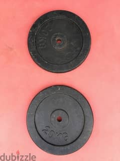 plates iron 90 kilo like new 70/443573 RODGE sports equipment