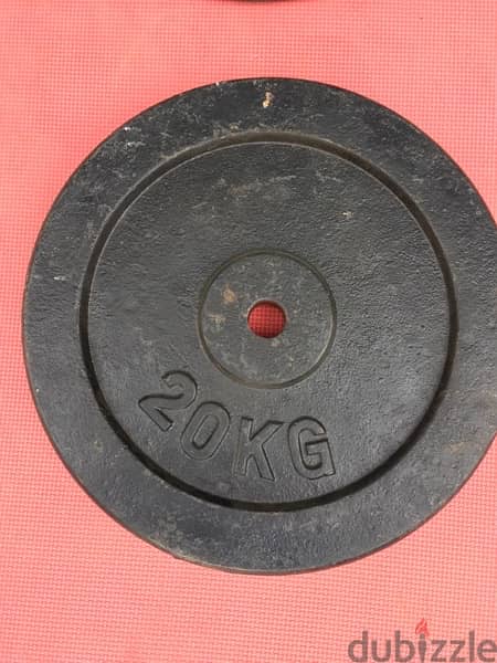 plates iron 90 kilo like new 70/443573 RODGE sports equipment 1