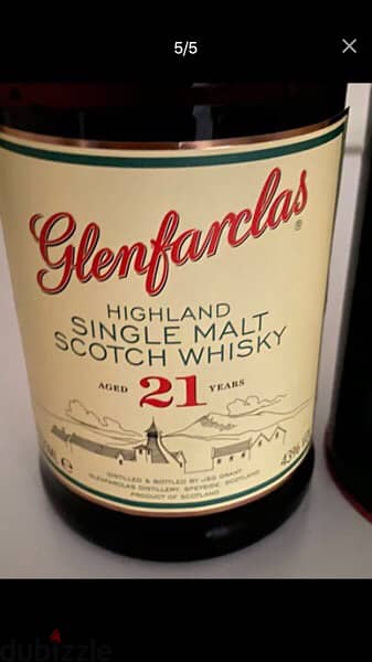 antique 21year collection bottle glenfarclas 4