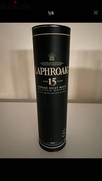 rare collection bottle of laphrohaig 15