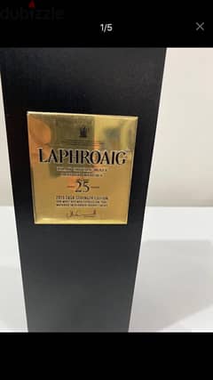 rare old 25 year Laphrohaig bottle collection 0