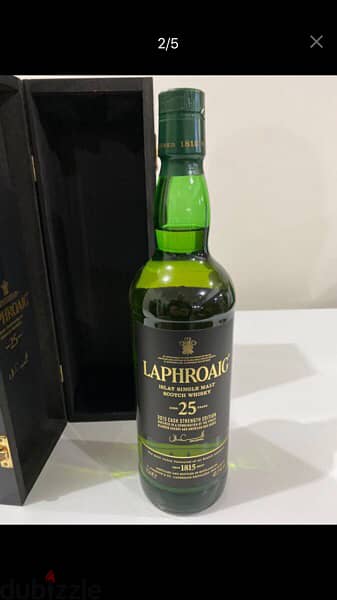 rare old 25 year Laphrohaig bottle collection 1