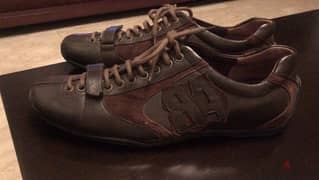 brown men shoes size 42