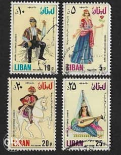 مجموعة أزياء لبنانية قديمة سنة ١٩٦٥