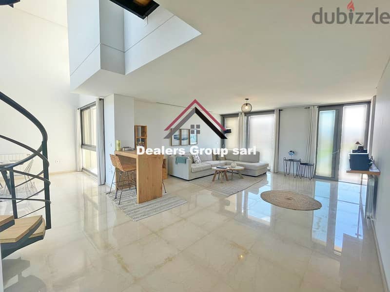Private Pool+Terrace! Stunning Duplex for Sale, WaterfrontCity Dbayeh 9