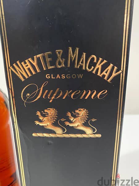 rare 22 year old bottle of white and McKay limited edition 4