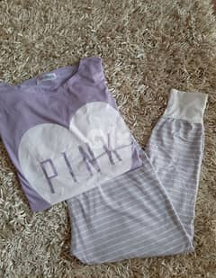 purple pj's for women size medium