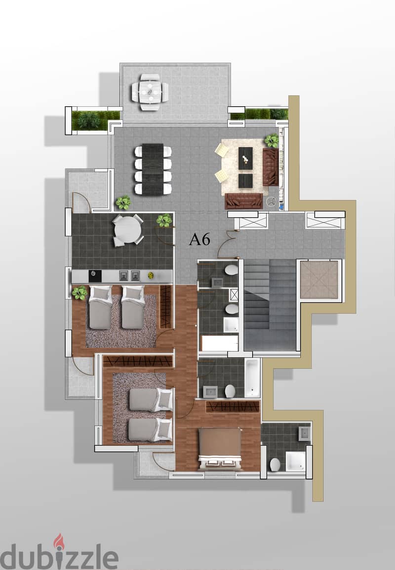 Apartment for Sale in Hboub Jbeil duplex - شقة للبيع في حبوب جبيل 1