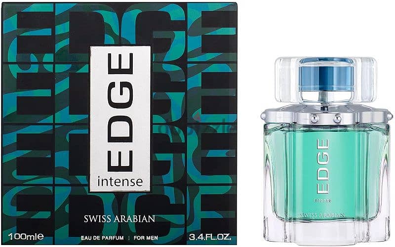 Swiss Arabian Edge Intense Eau De Parfum For Men, 100 Ml 0