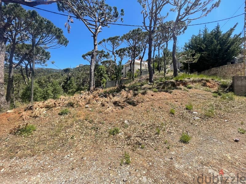 950 Sqm |Prime location Land Dahr El Souane | Mountain and sea view 0