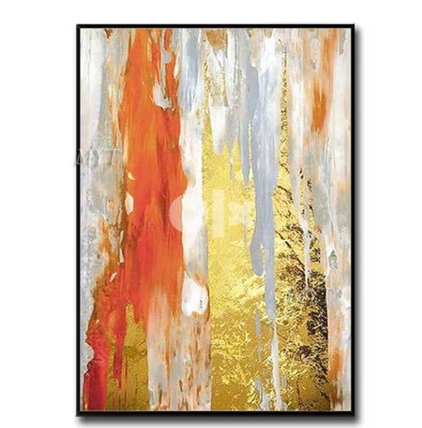 abstract canvas art 0