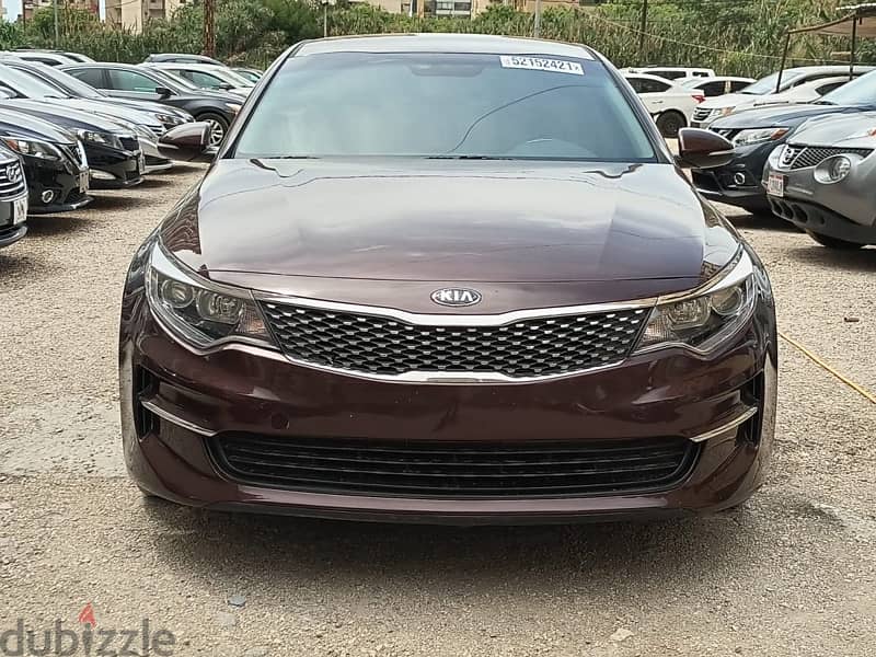 كيا اوبتما ٢٠١٦ كاملة ماعدا فتحة اجنبية Kia Optima 0