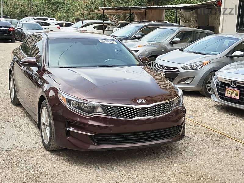 كيا اوبتما ٢٠١٦ كاملة ماعدا فتحة اجنبية Kia Optima 1