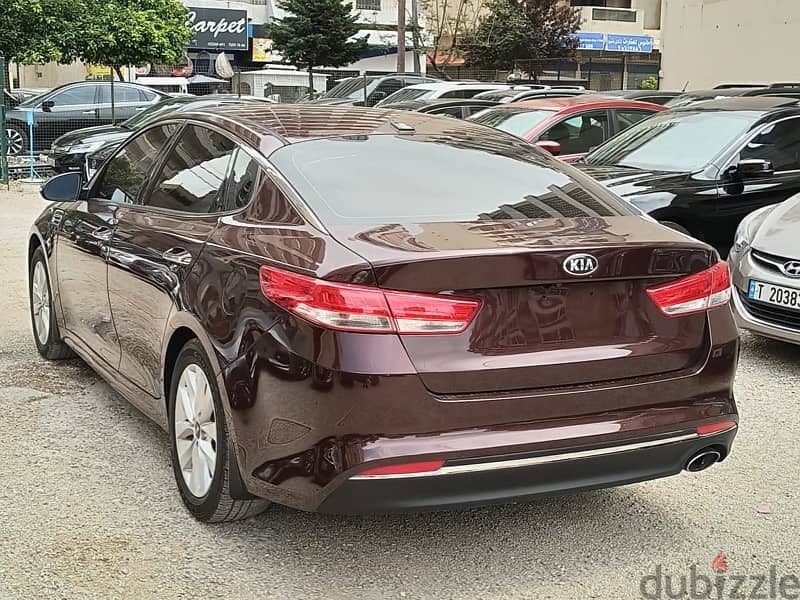 كيا اوبتما ٢٠١٦ كاملة ماعدا فتحة اجنبية Kia Optima 4