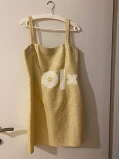 dress gold size 40