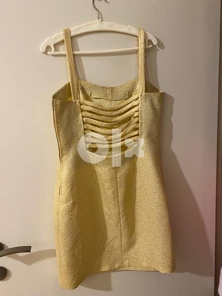 dress gold size 40 1