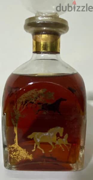 rare antique decanter hand painted bourbon 6