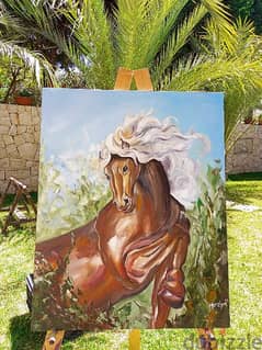 horse painting 0
