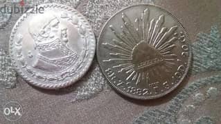 Two Memorial Mexican Coin 0