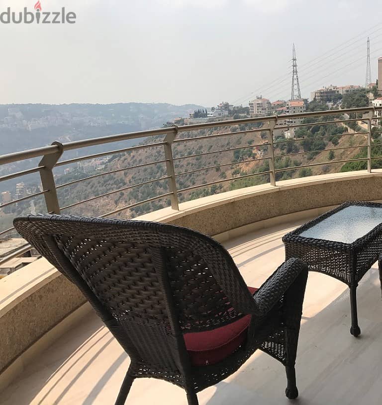 185 Sqm|Fully furnished apartment Monteverde | Beirut and  Mountain Vi 1