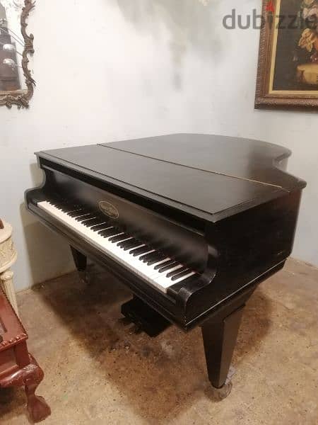 black Piano boss&moller stuttgart germany like new tuning waranty 1