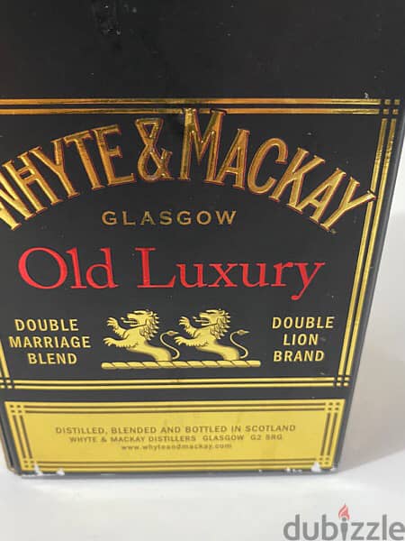 rare antique 19 year old collection bottle white and McKay 3