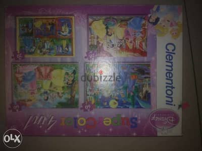 4 in 1 disney kids puzzle