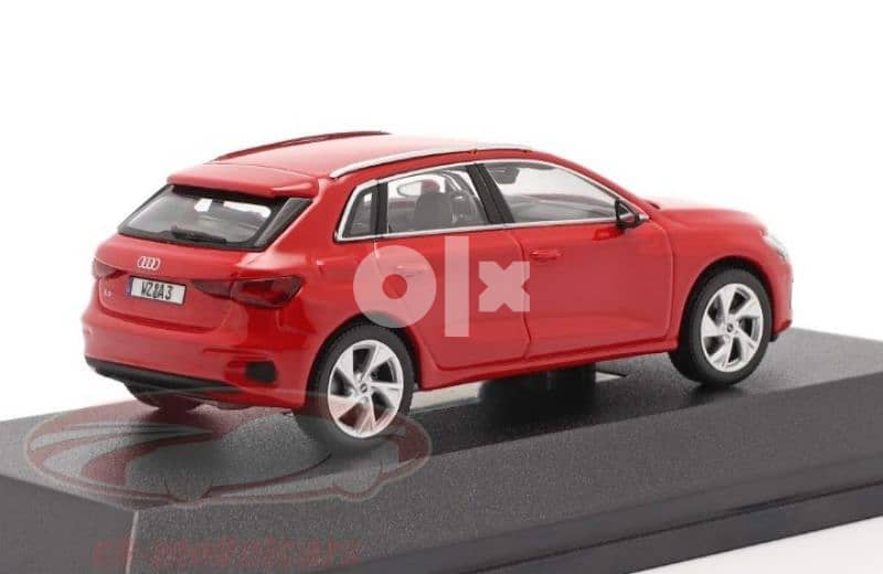 Audi A3 sportback diecast car model 1:43. 3