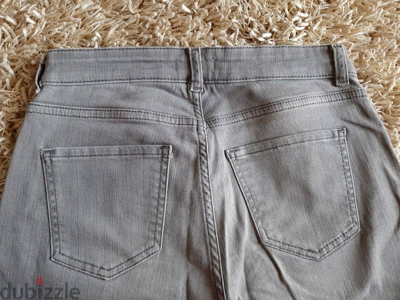 Grey skinny jeans for women size 34 4