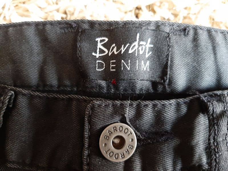 Bardot Denim skinny Black jeans for women 2